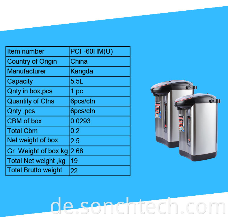 electric thermo pot